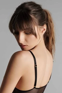 Maison Close Bretelles Pour Soutien-gorge -Boutique De Lingerie Sexy 560347 corps a corps moir 0371 3