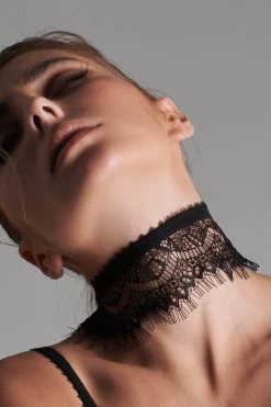 Maison Close Collier En Dentelle - Accroche Cœur -Boutique De Lingerie Sexy 560352 2