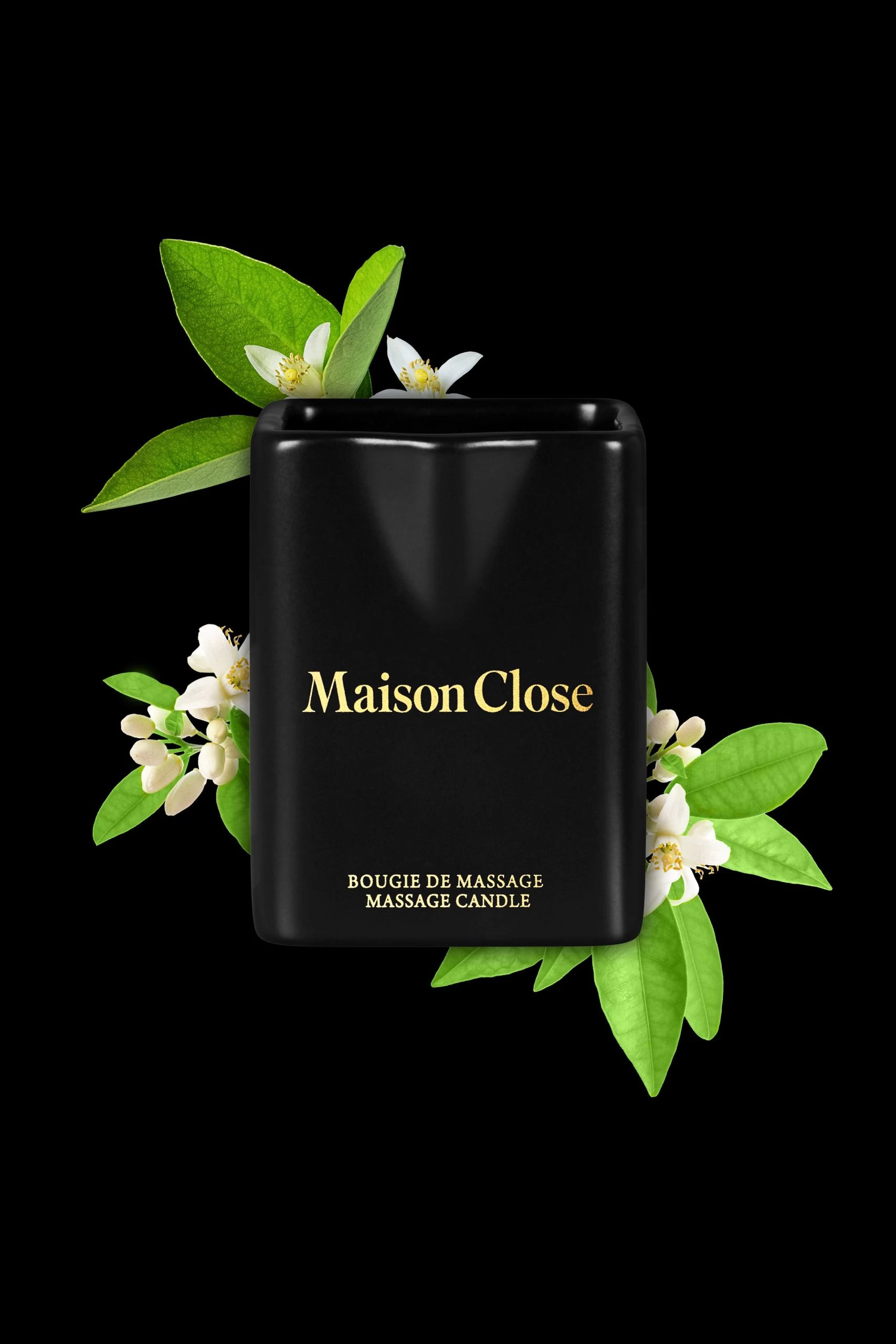 Maison Close Bougie De Massage - À Fleur De Peau - Fleur D'oranger 3 Maison Close Bougie De Massage - À Fleur De Peau - Fleur D'oranger