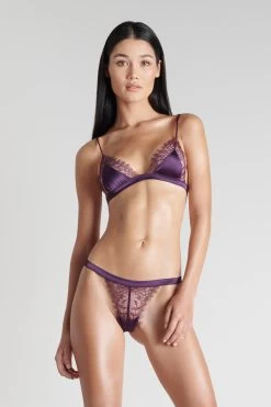 Maison Close Mini String - Villa Satine -Boutique De Lingerie Sexy 561101 villa satine violet dounia 0006
