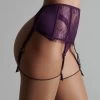 Maison Close Porte-Jarretelles - Villa Satine -Boutique De Lingerie Sexy 561116 villa satine violet dounia 0399