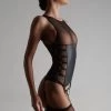 Maison Close Débardeur Porte-jarretelles - Chambre Noire -Boutique De Lingerie Sexy 561439 2022 chambre noire 2487