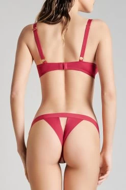 Maison Close String Ouvert - Tapage Nocturne -Boutique De Lingerie Sexy 608005 tapage nocturne rouge 0978 3