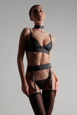 Maison Close Ceinture Porte-jarretelles - Chambre Noire