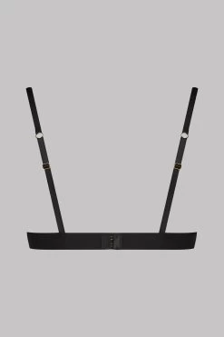 Maison Close Soutien-gorge Triangle - Sacré Cœur 13 Maison Close Soutien-gorge Triangle - Sacré Cœur -Boutique De Lingerie Sexy Triangle Bra Sacre Coeur Black 560018 4