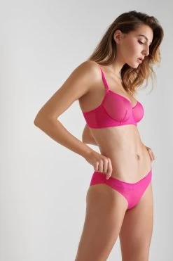 Maison Close Soutien-gorge Balconnet - Corps à Corps Néon -Boutique De Lingerie Sexy Wire Bra CAC Pink 560134 5