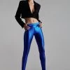 Maison Close Legging Fuseau - Blue Angel 1 Maison Close Legging Fuseau - Blue Angel -Boutique De Lingerie Sexy leggingblueangel